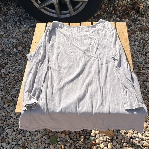 Ann Taylor Loft Lace front shirt - Picture 4 of 4